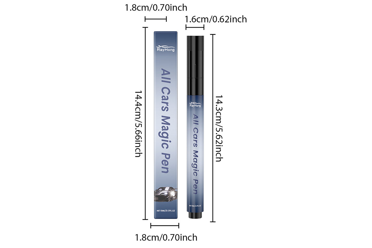 2Pcs Magic Car Scratch Removal Pen Waterproof All Cars Magic Pen Scratch and Swirl Remover