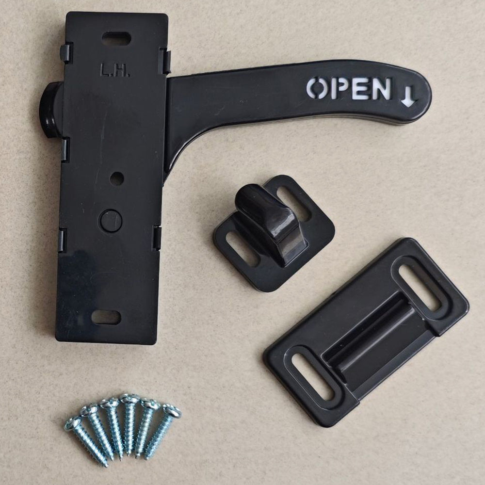 RV Screen Door Latch Replacement Door Handle Kit for Left Hand Door
