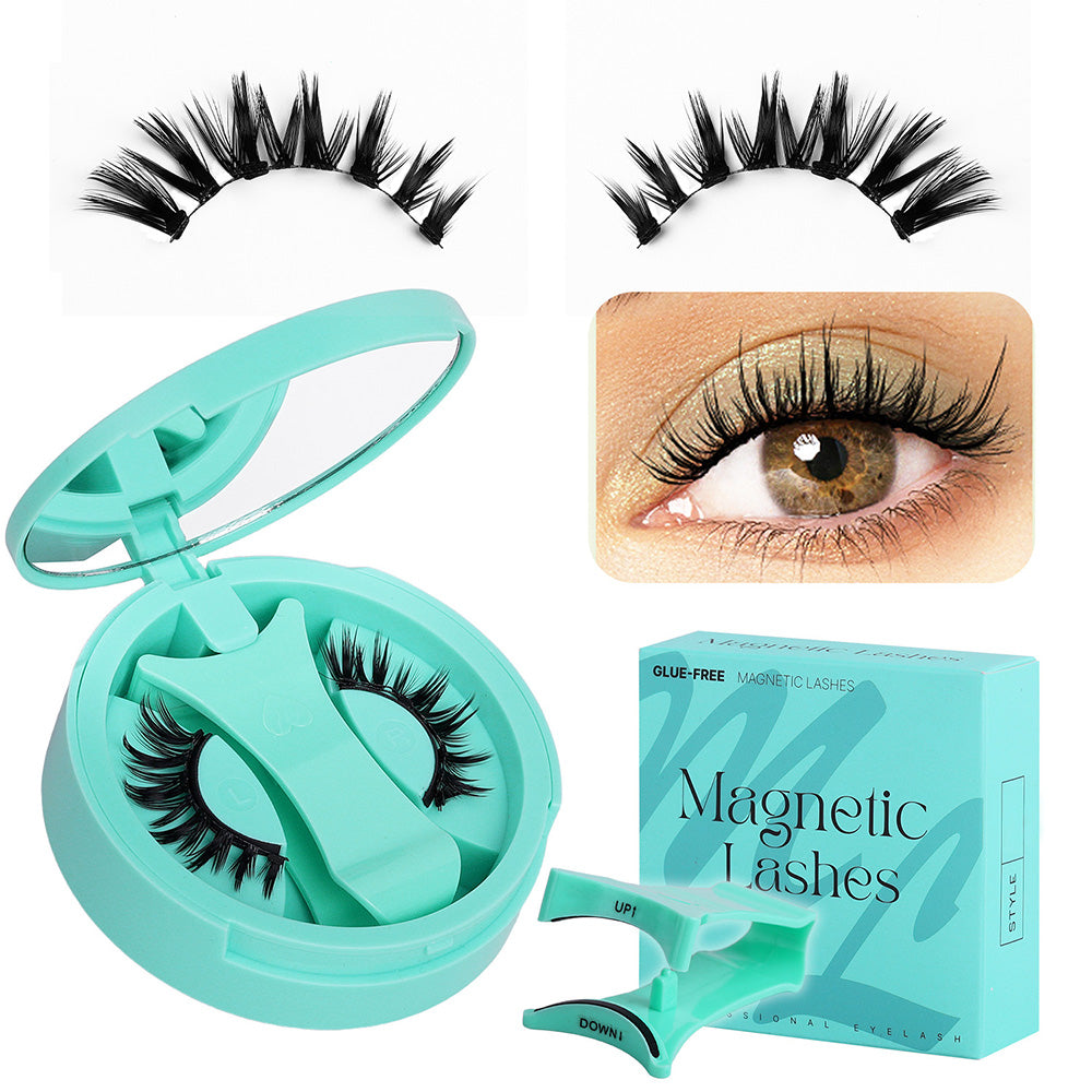Reusable Magnetic Eyelashes Kit ââ‚?No Glue, Easy to Wear & Remove Style 3
