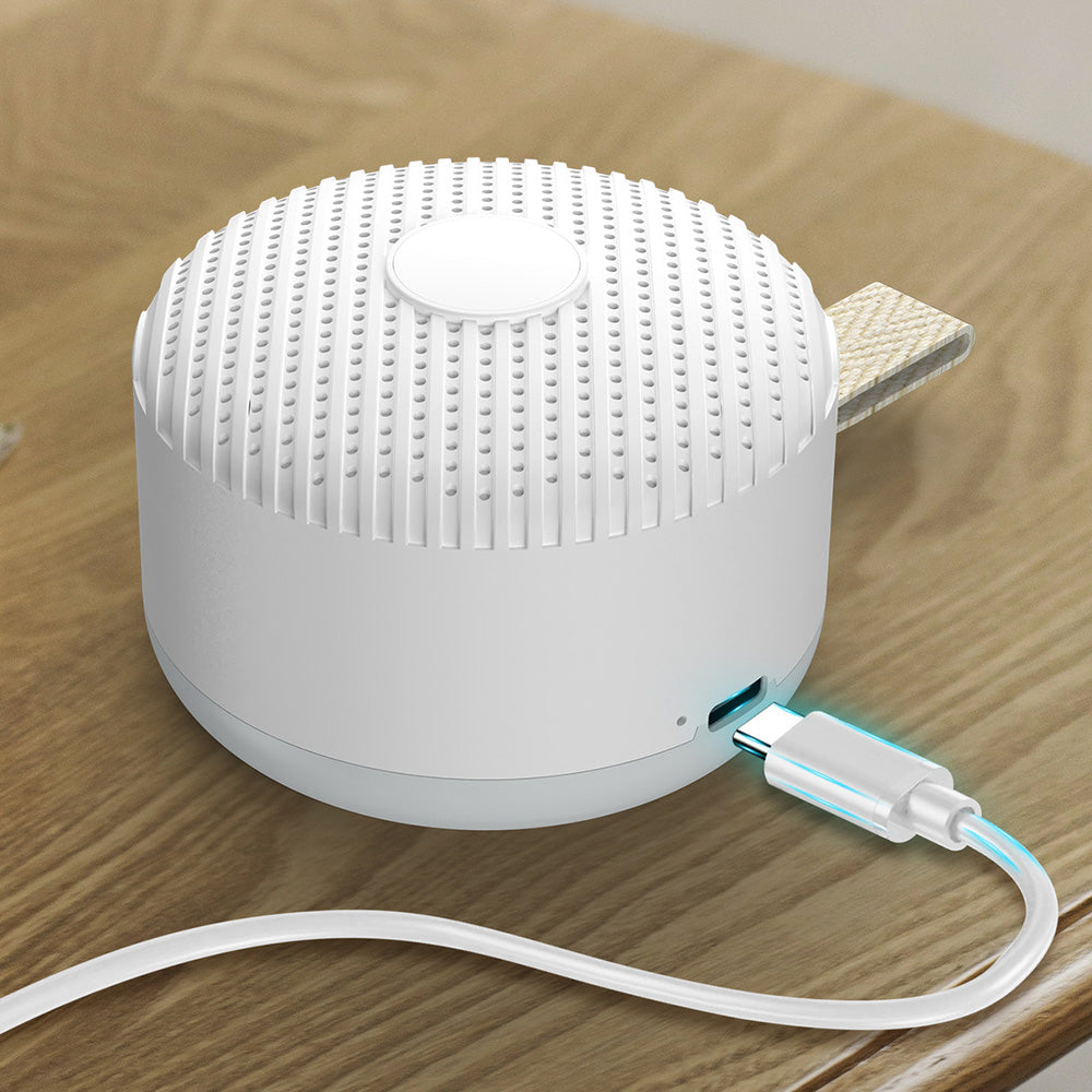Portable White Noise Machine with 12 Soothing Sounds Rechargeable Sleeping Aid with Night Light