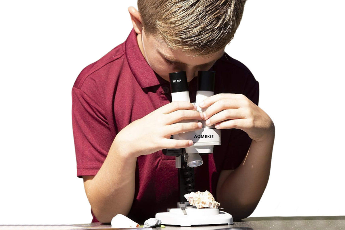 20X Binocular Stereo Microscope with LED for PCB Solder Mobile Phone Repair