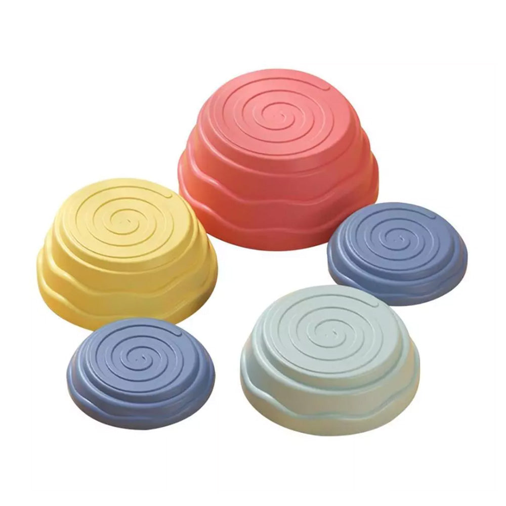 Kids Balance Stepping Stones Set Non-Slip Sensory Integration Toys Foot Tactile Training Kit Style 1