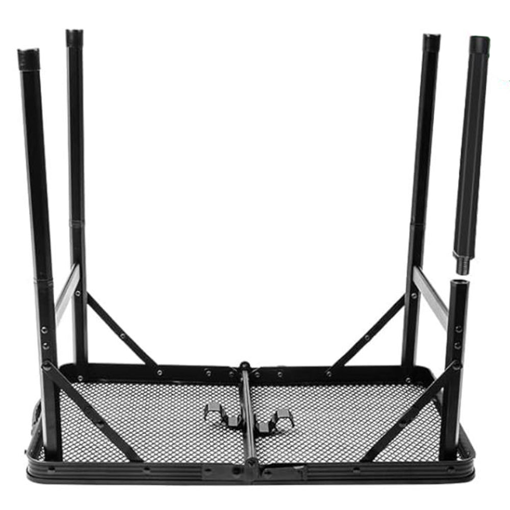 Folding Table Portable Adjusting Mesh Table for Camping BBQ Fishing
