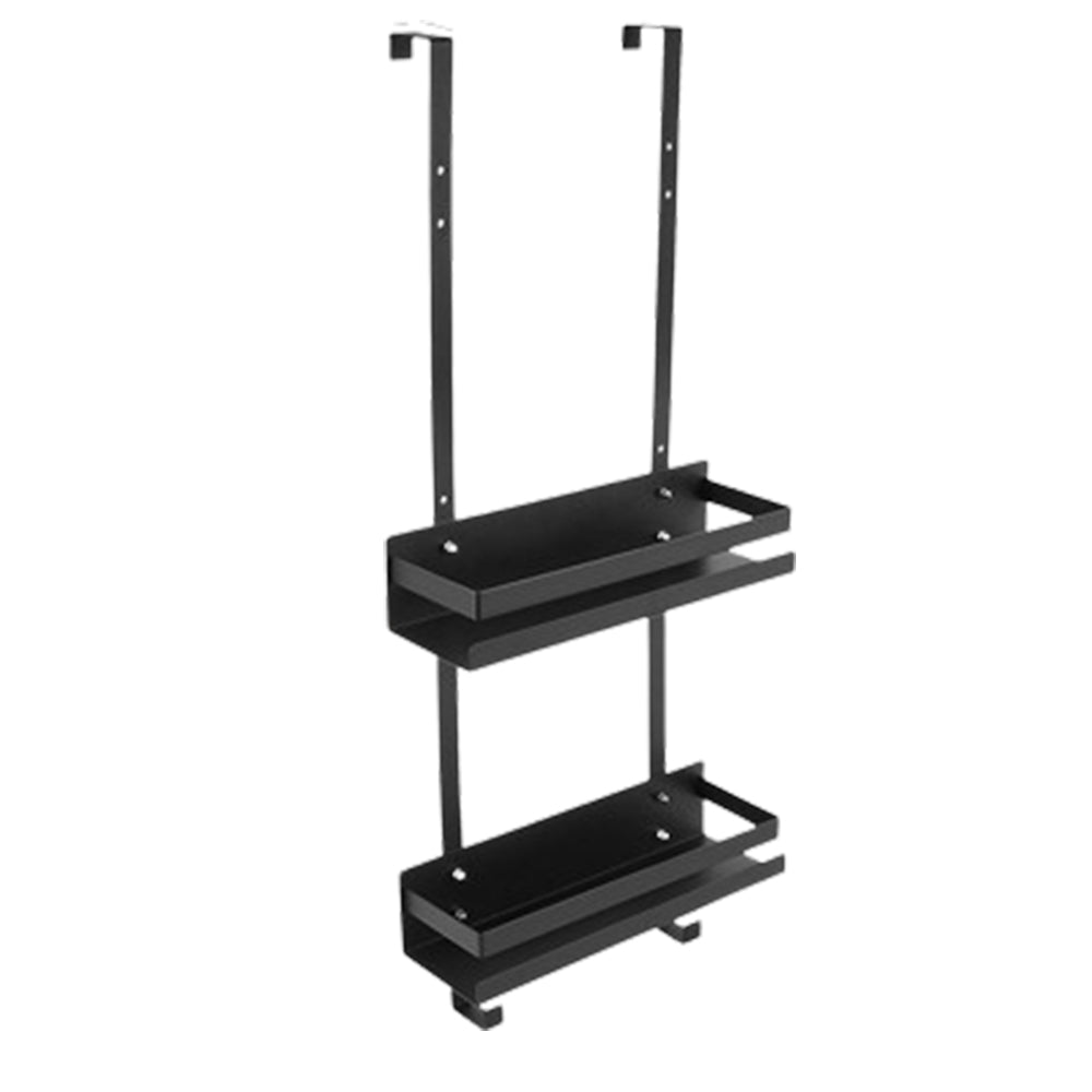 2-Tier Bathroom Shower Caddy Hanging Shelf Bathroom Storage Rack Organizer Style 2