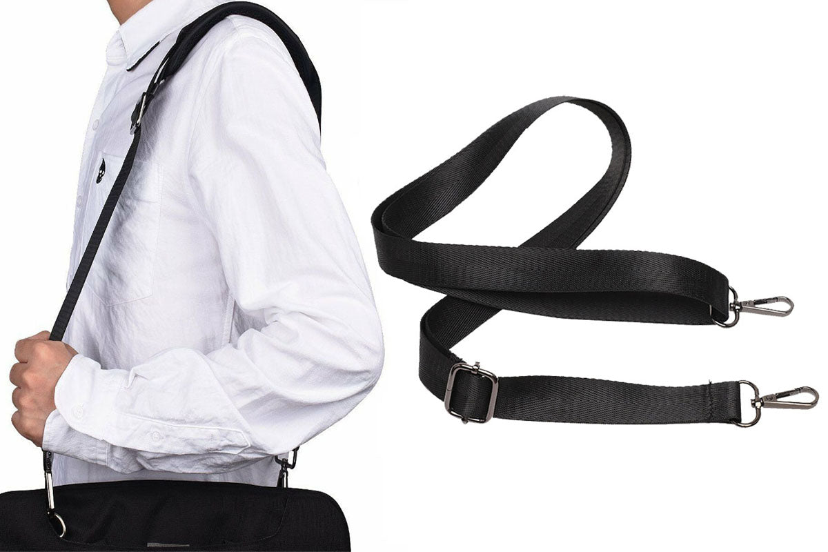 Universal Adjustable Shoulder Strap With Fixed Padded For Briefcase Laptop Bag-ST1