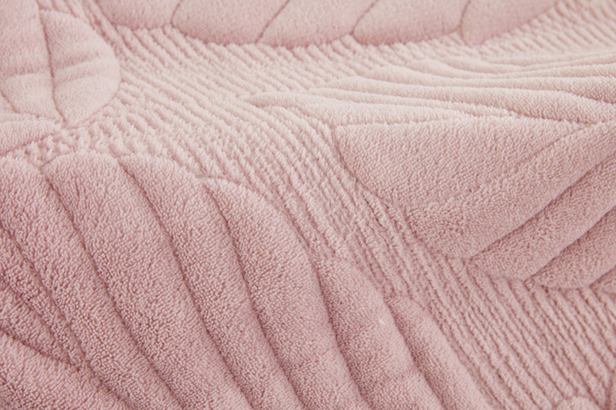 Reclining Couch Slipcovers Soft with Pockets Protector for Pets Kids-Off-Pink