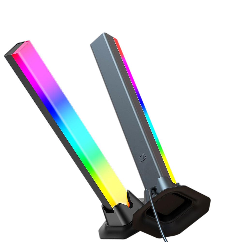 2Pcs RGB LED Light Bars Multicolor Atmosphere Lights  APP Control  Gaming and TV Backlight