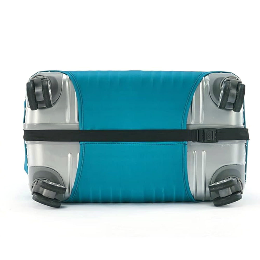 Elastic Protective Luggage Cover Stretchable Travel Suitcase Protector Green