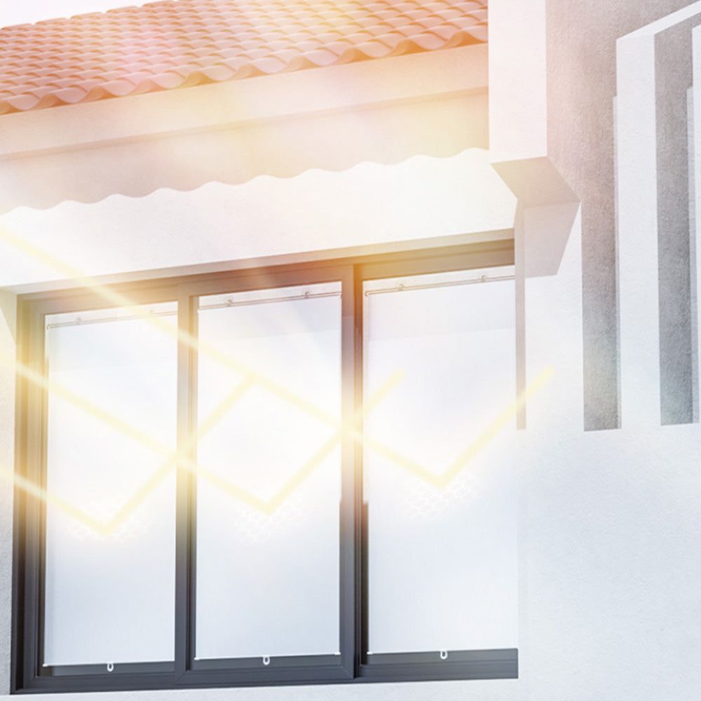 Rolled Up Sun Blind Car Window Shade for Side Window Home and Office