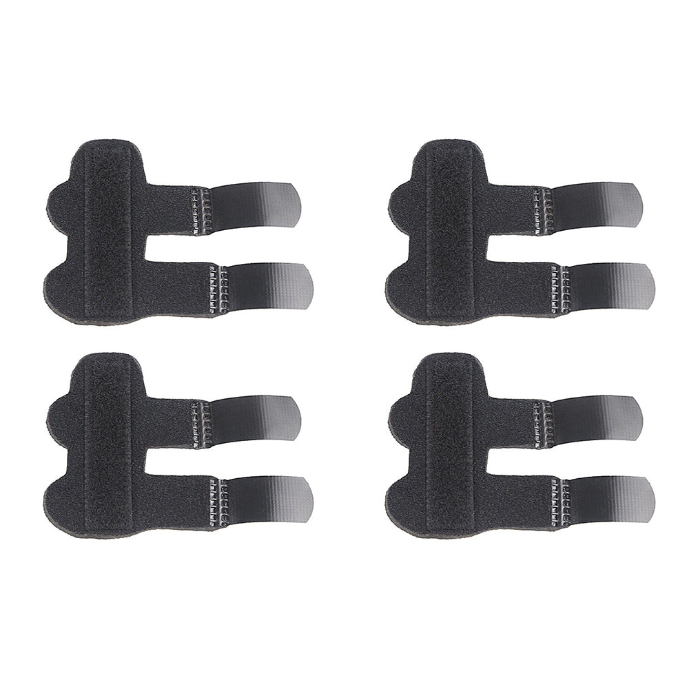 4PcsThumb Finger Splints Trigger Finger Brace Protector Finger Support for Sports Black