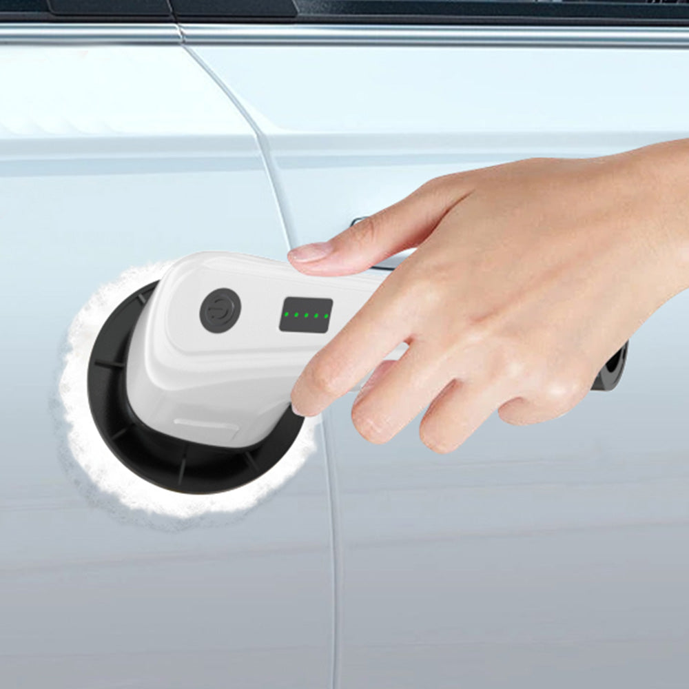 Cordless Electric Spin Scrubber Rechargeable Cleaning Brush with 7 Replaceable Brush Heads White