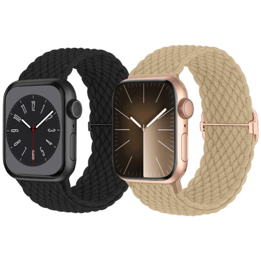 Adjustable Braided Loop Nylon Strap Compatible with Apple Watch Style 6
