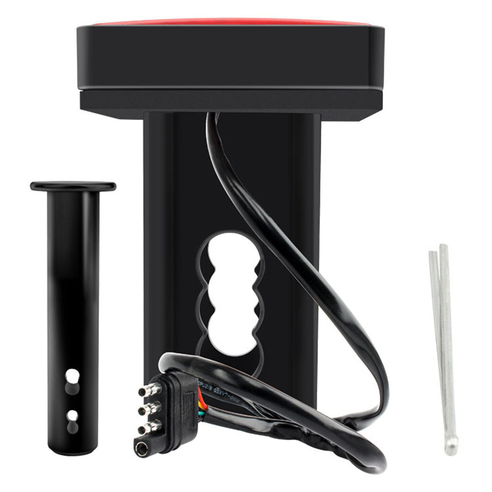 Car Tail Light 15 LED Red Square Brake Light Car Exterior Accessories for Towing Truck SUV RV
