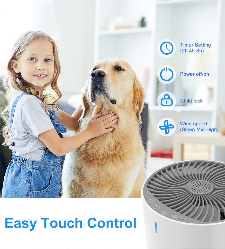 Air Purifier Home Aromatherapy Air Filter Cleaner for Dorm Office