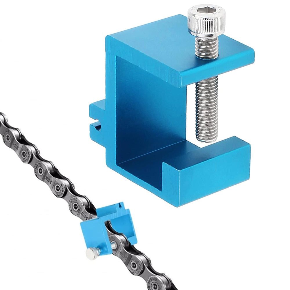 Motorcycle Chain Alignment Tool Chain Straightener Corrector for Dirt Bike ATV-Blue