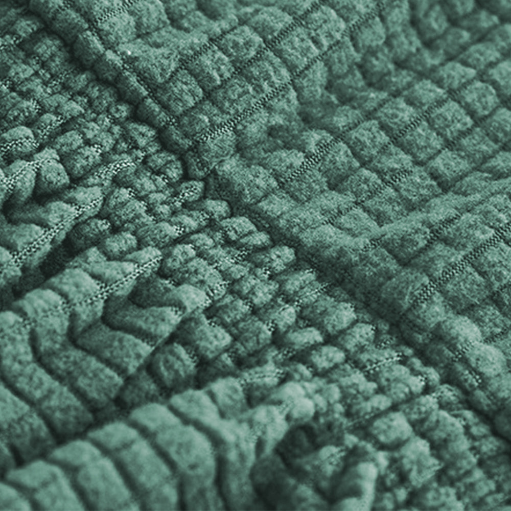 4Pcs Stretch Chair Slipcover Chair Covers Furniture Protector -Green