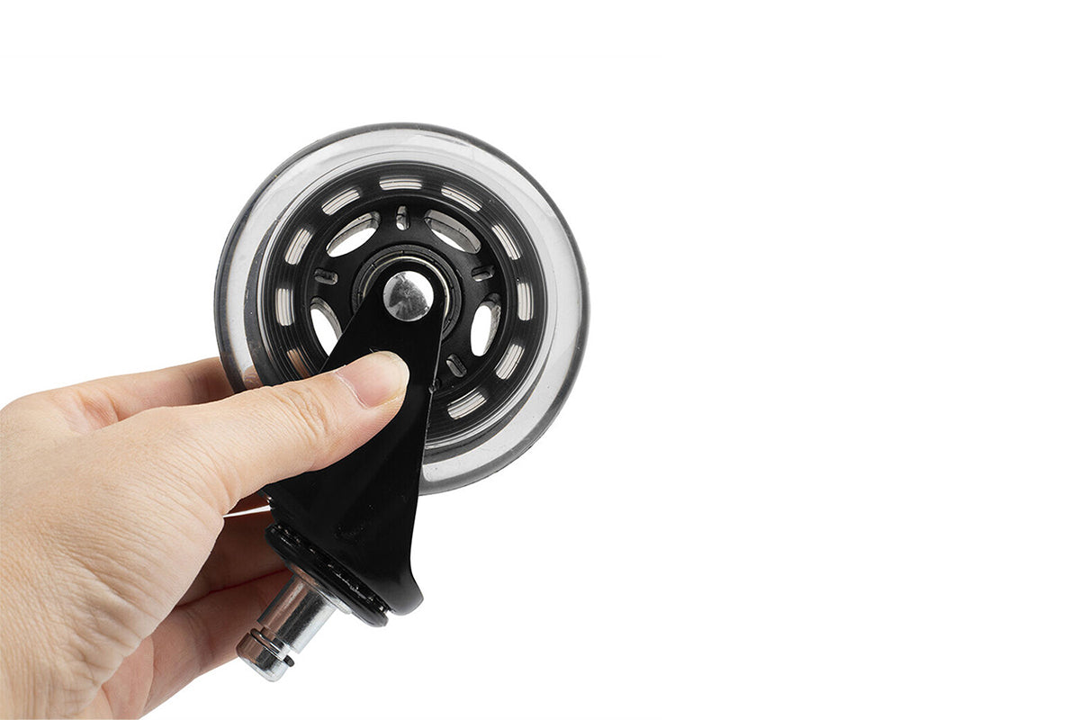 10Pcs 3 Inch Office Chair Caster Replacement Rolling Caster Grip Ring Universal Swivel Wheel
