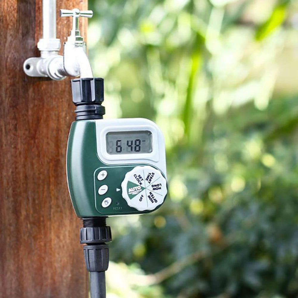 Automatic Water Timer Outdoor Garden Irrigation Controller Programmable Hose Faucet Timer