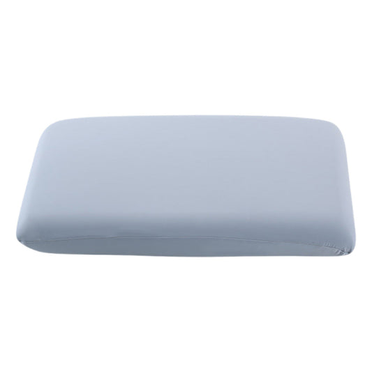 Summer Cooling Pillow Cases for Hot Sleeper Soft Breathable Absorbs Heat Solid Pillowcase Grey