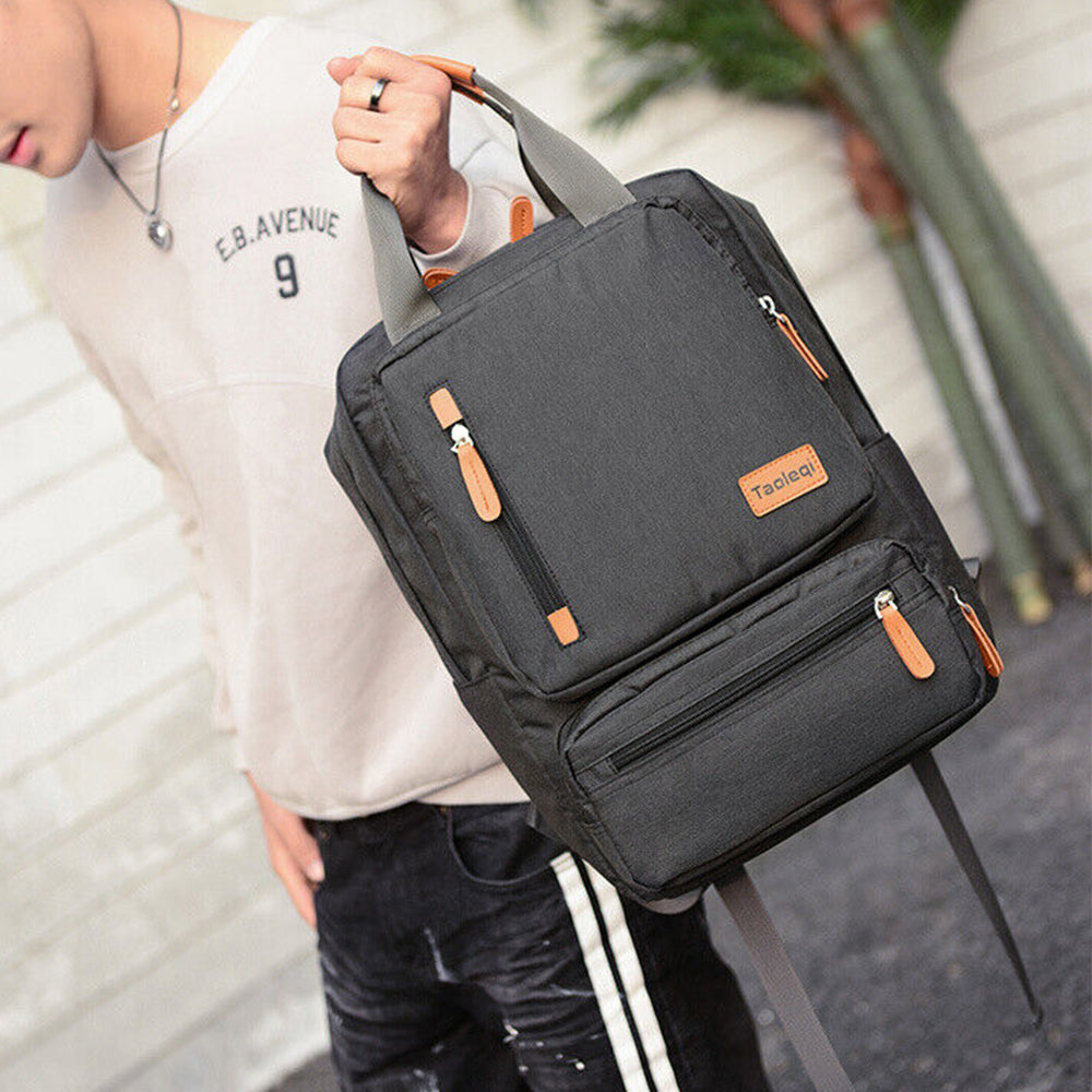 Laptop Backpack Shoulder Bag for Travel School Business Work School Black