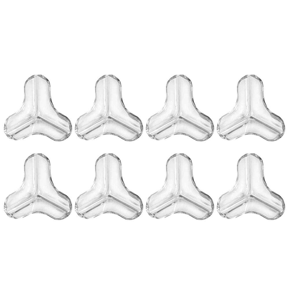 16Pcs T-Shape Corner Protectors Set Clear Furniture Corner Guard for Table Edges Sharp Corners