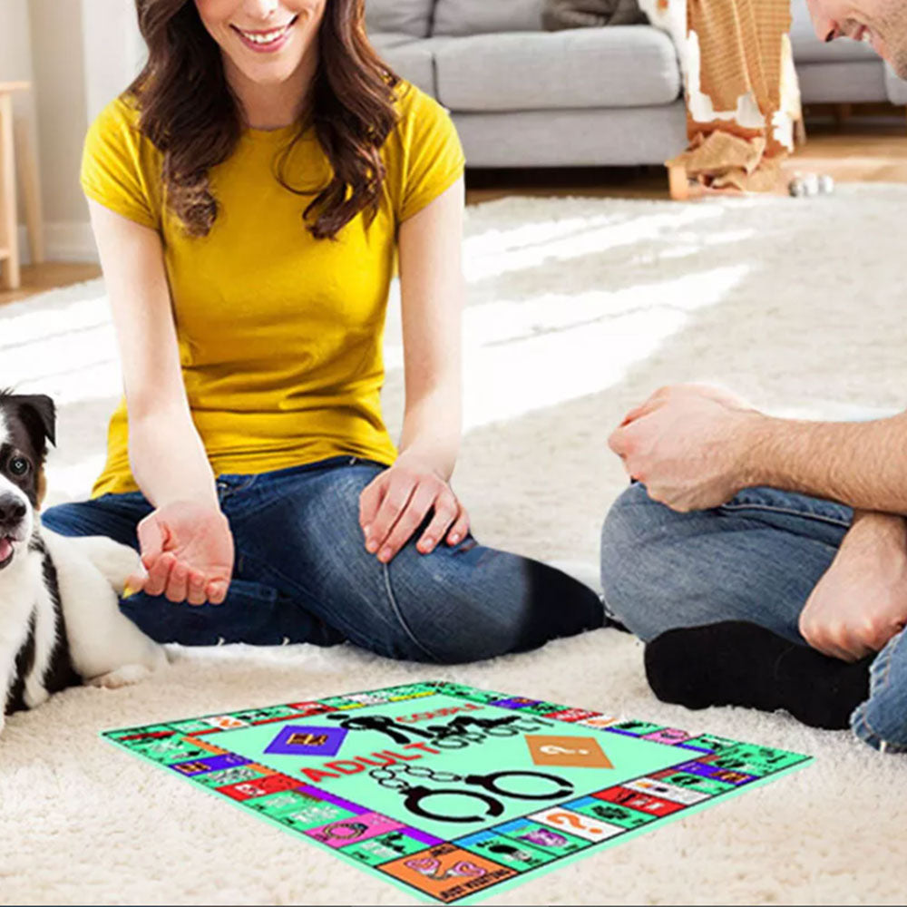 Couple Date Night Board Game Couple Adult Topoly Board Game Ideas Intimacy Card Game
