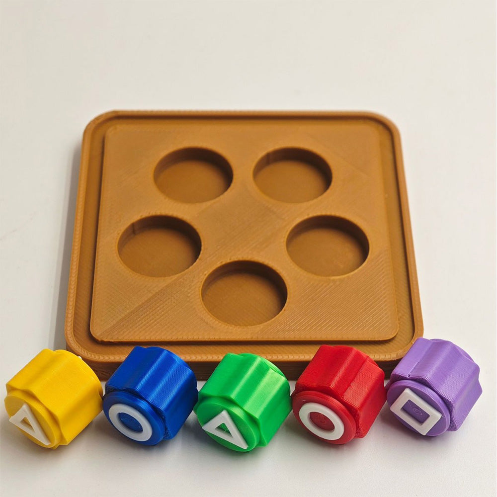Korean Style Gonggi Game Set Traditional Play Game Catching Toy for Hand-Eye Coordination Training