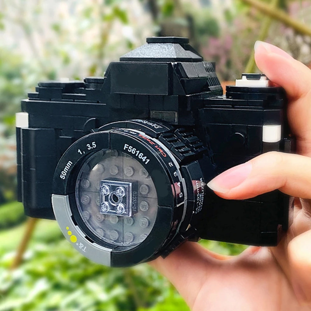 627Pcs Building Blocks Camera Toy Construction Brick Set Collectible Model Digital Camera to Build