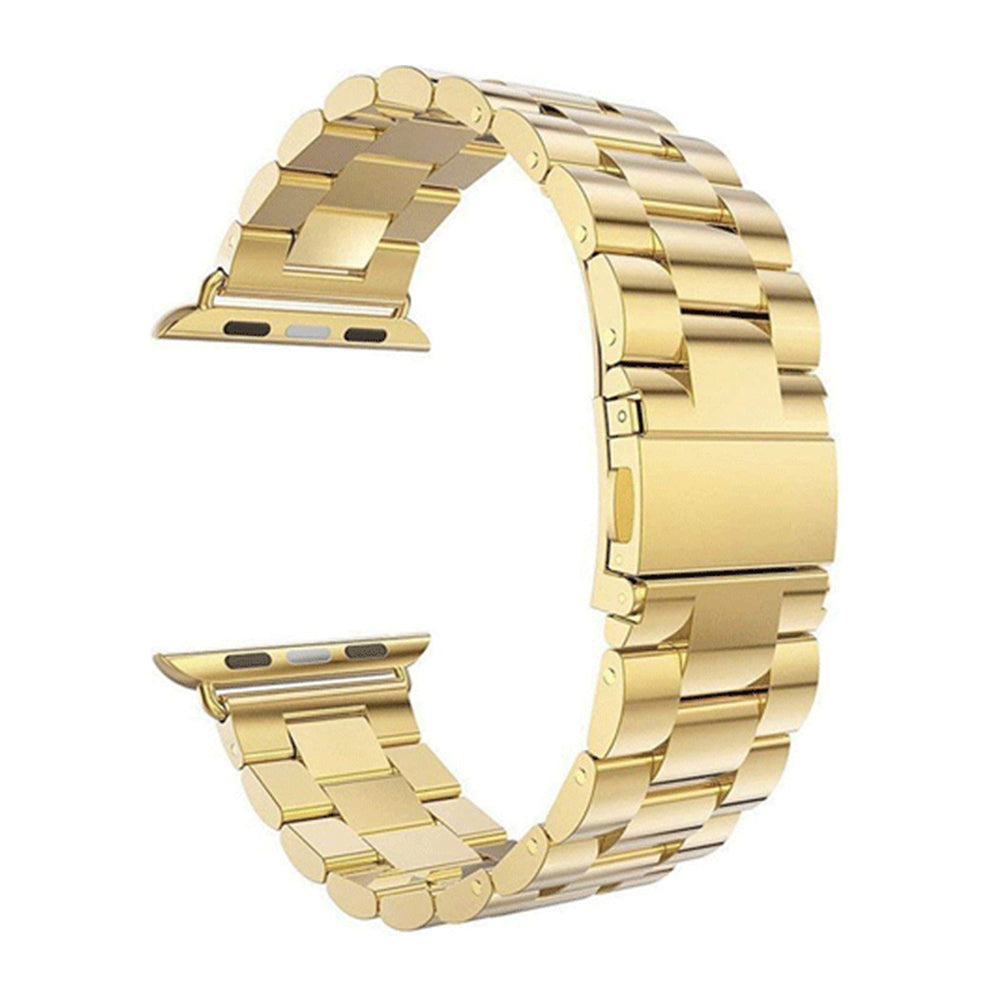 Stainless Steel iWatch Band Metal Strap For Apple Watch-38-40-41mm Gold