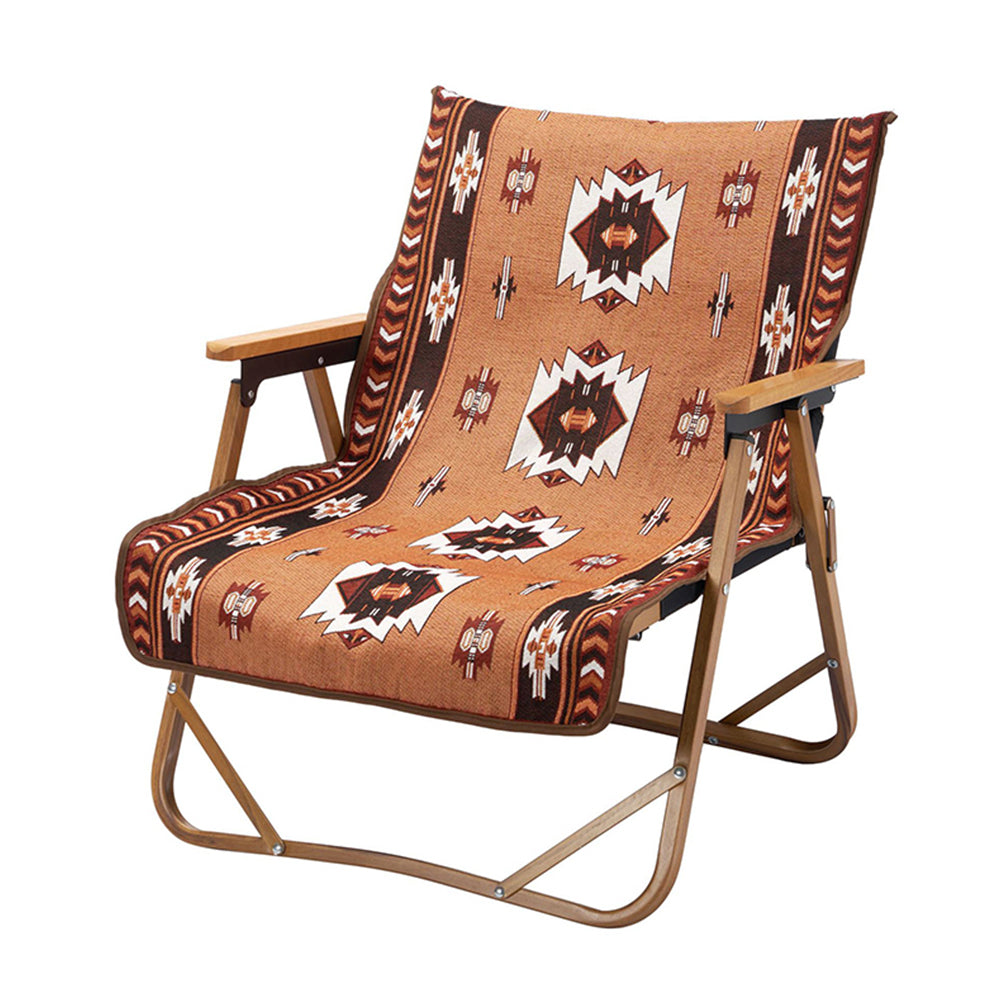 Bohemian Style Camping Chair Seat Cover Garden Outdoor Folding Chair Cover Style 5