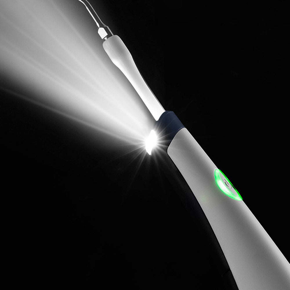 5 in1 Electric Ultrasonic Teeth Calculus Remover Teeth Cleaner Oral Care White