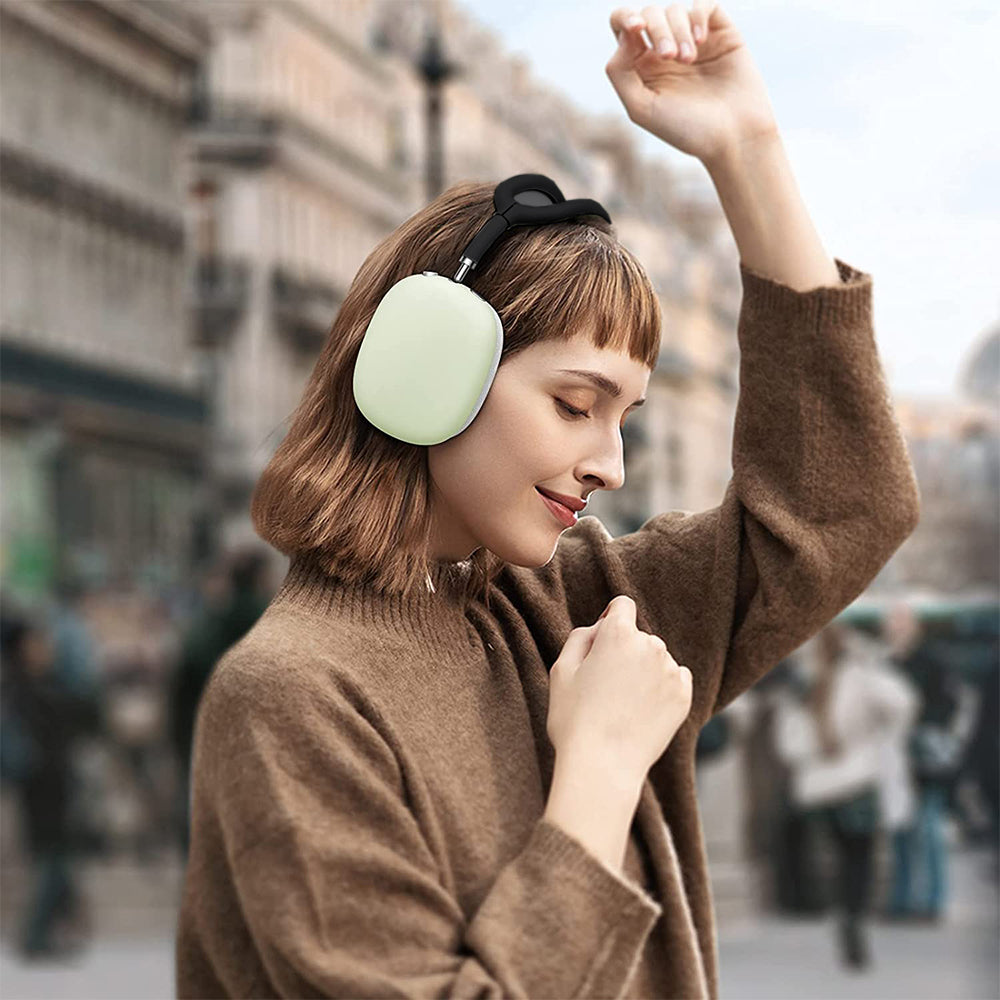 For Apple AirPods Max Headphone Case Silicone Full Cover Protector Green