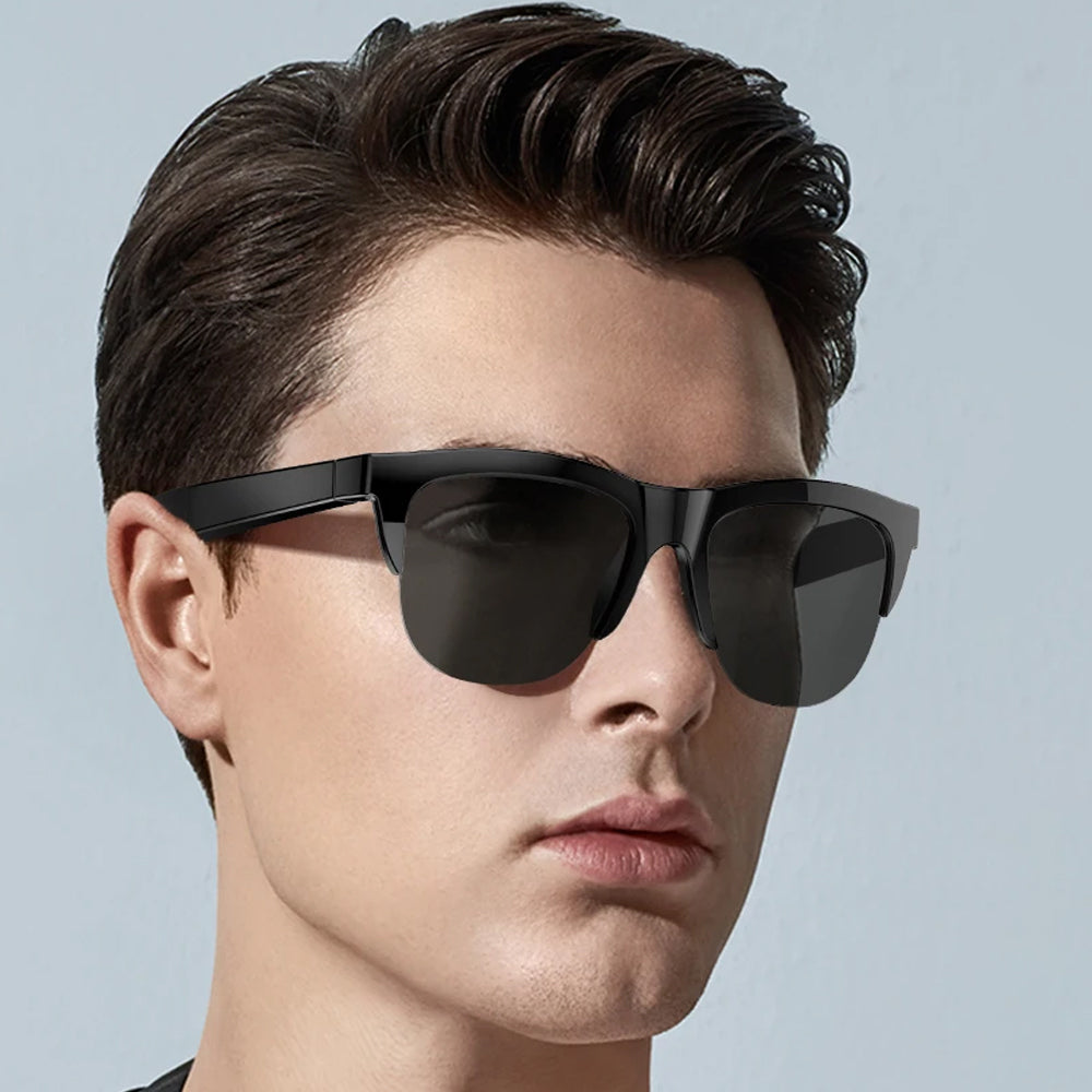 Smart Glasses Wireless Bluetooth Sunglasses Music Headset Audio Sports Sunglasses