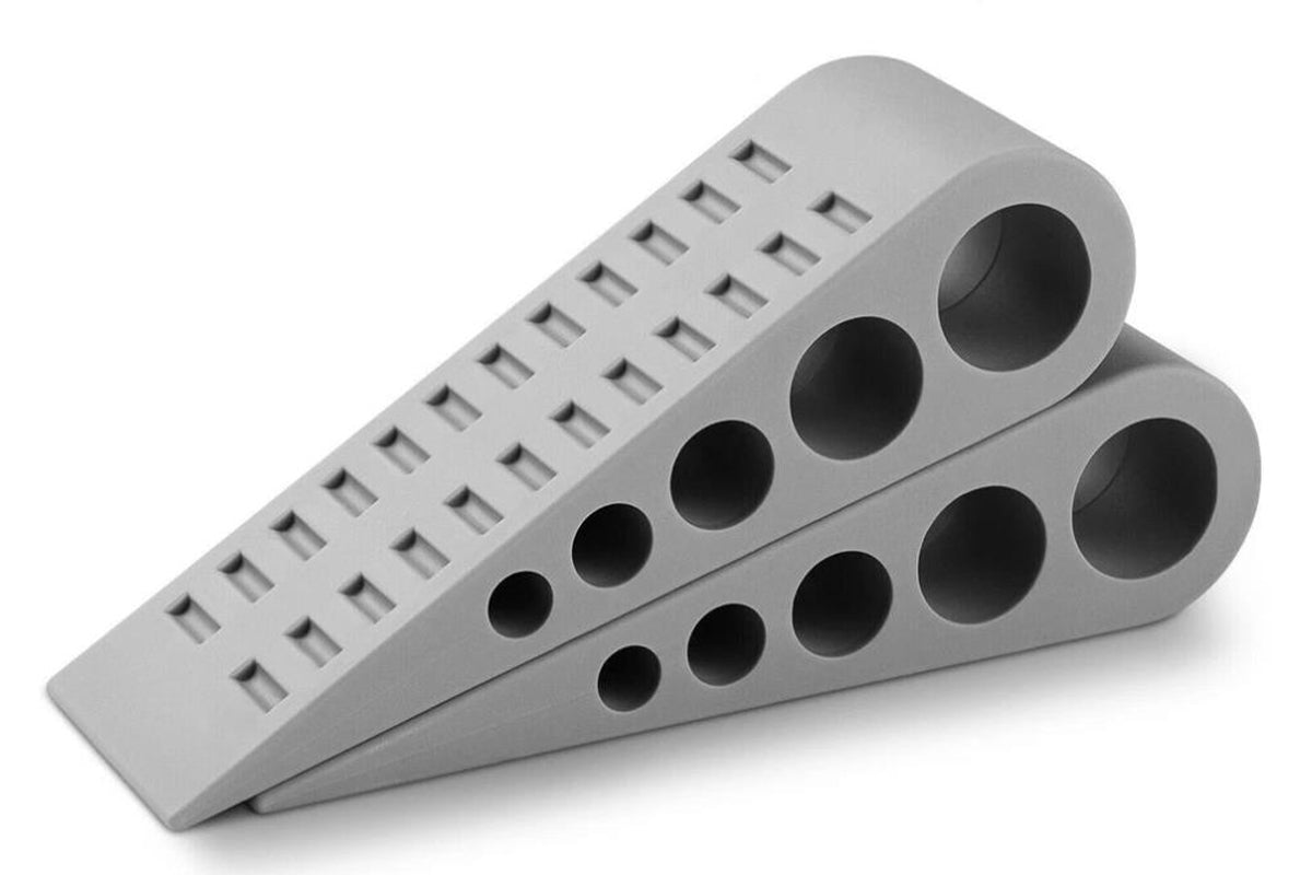 TPR Door Stopper Wedge Door Gaps and Prevent the Lock-Outs for Concrete Carpet Tile