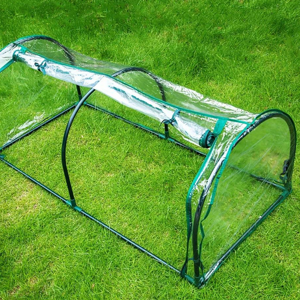 Clear Outdoor Plant Greenhouse Waterproof Garden Shed with Zippered Windows Style 2