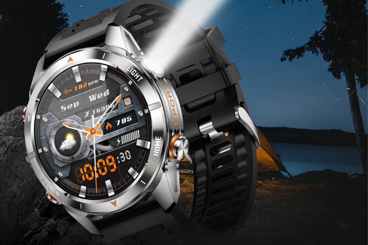 Smart Watch Fitness Tracker with Call Function 100 Sport Modes Heart Rate Sleep Monitor-Silver