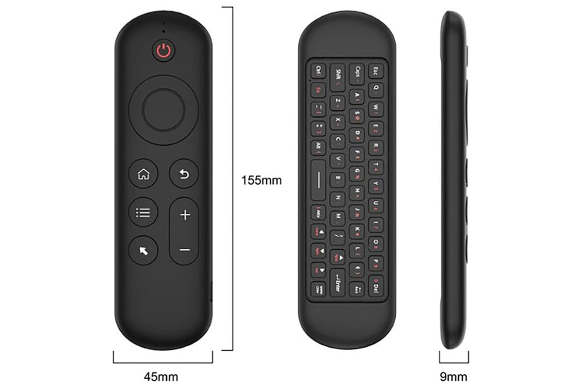 Air Mouse Keyboard Remote 2.4G Bluetooth Wireless Backlit for Android PC