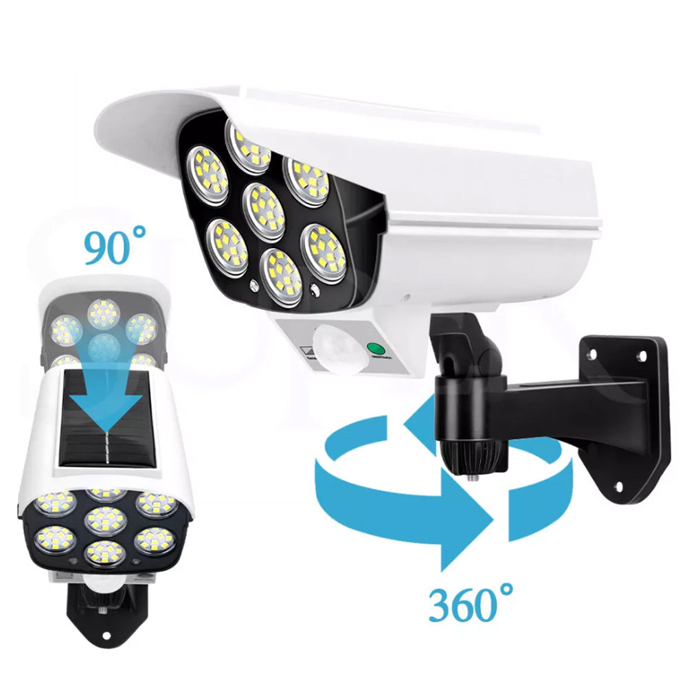 77 LEDs Motion Sensor Solar Lights Security Night Light for Outdoor Garden Porch