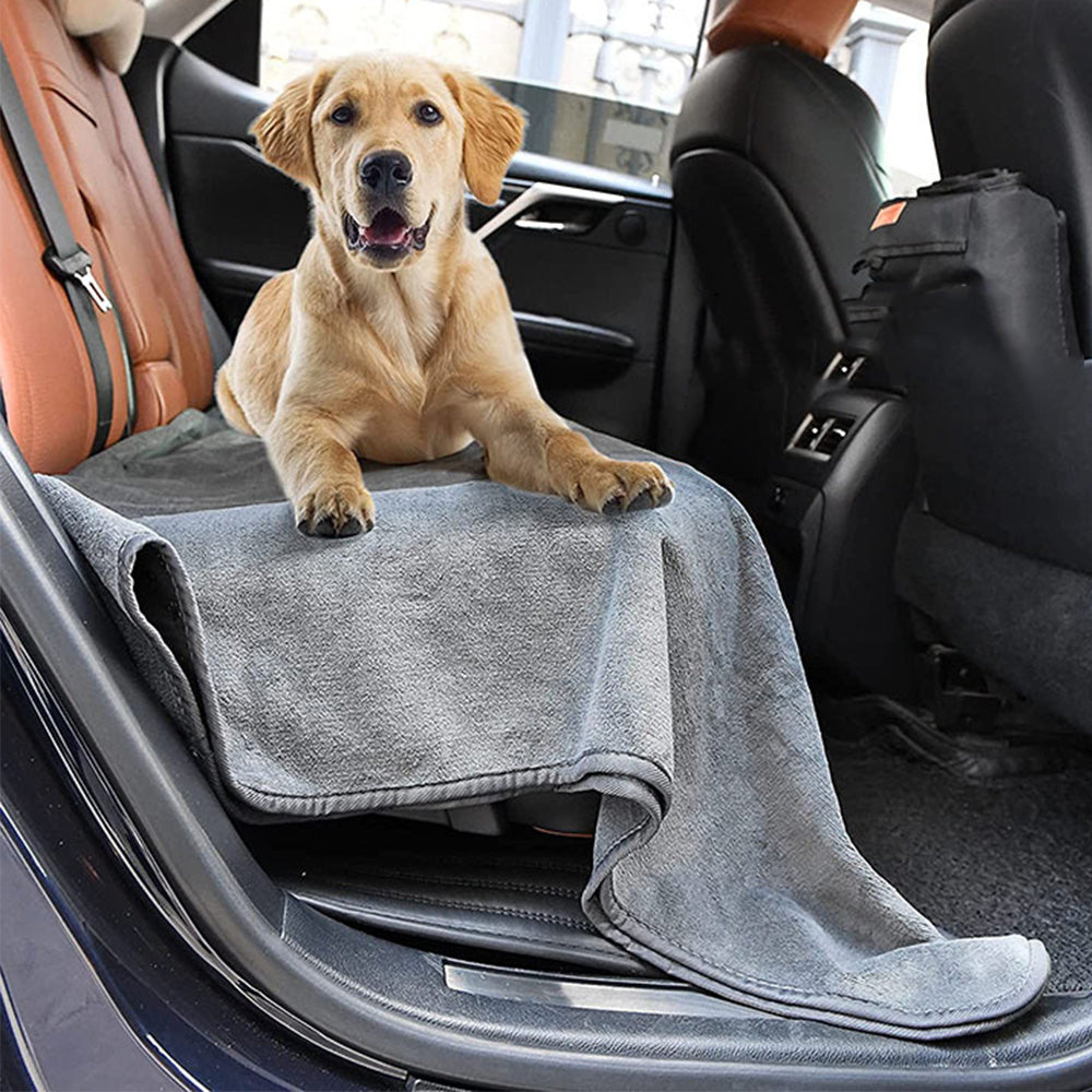 Coral Fleece Washable Dog Mat ââ‚?Non-Slip Reusable Pee Pad for Pets