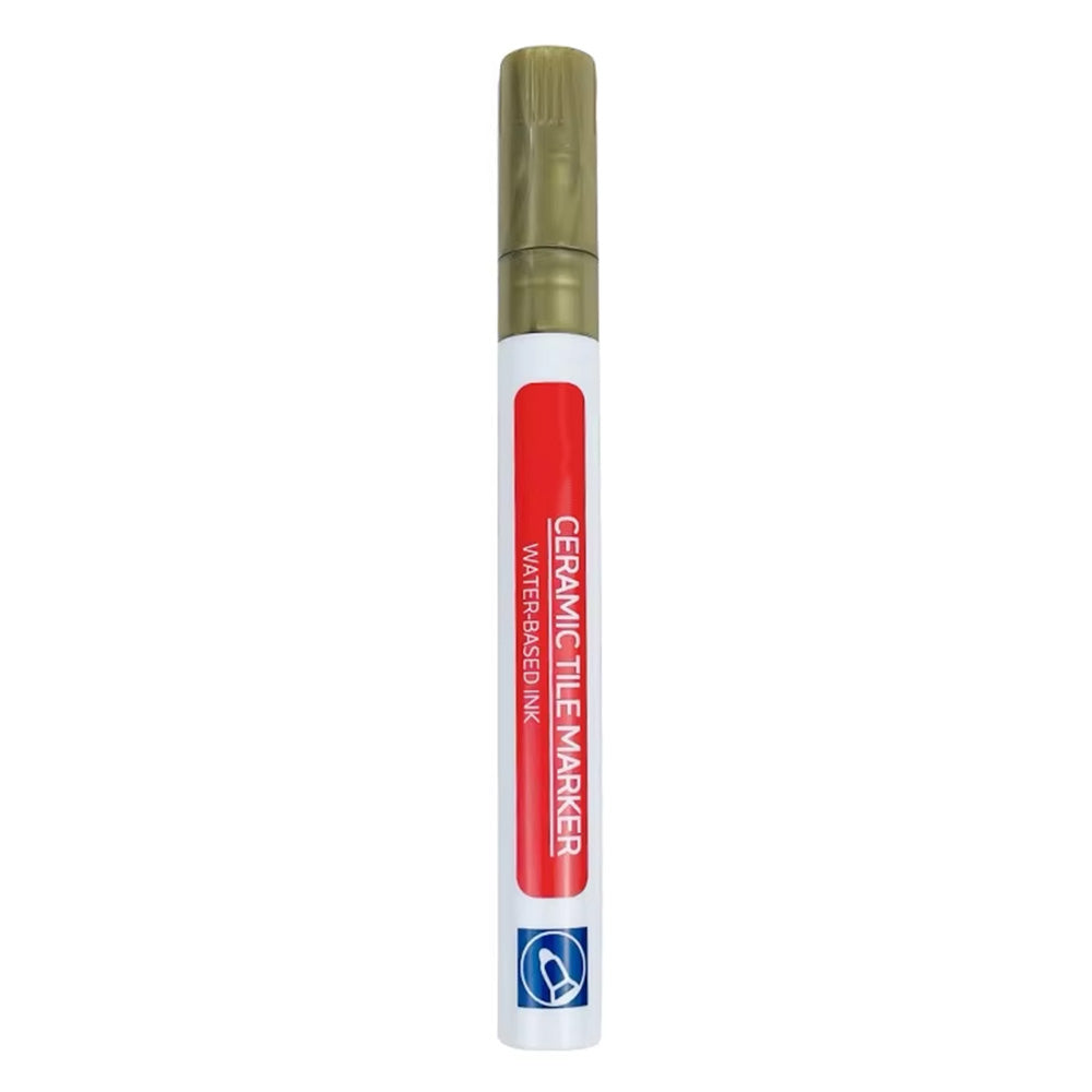 5Pcs Set Fast Drying Grout Tile Repair Pens Waterproof Floor Wall Gap Color Repair Tool Gold