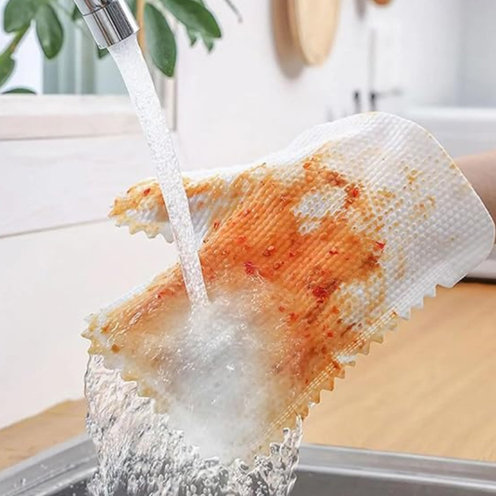 100Pcs Multi-purpose Dusting Gloves Reusable Cleaning Mittens