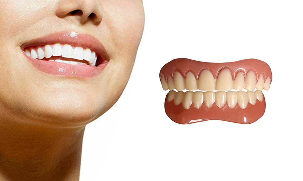 Pair of Smile Fake Teeth Veneer