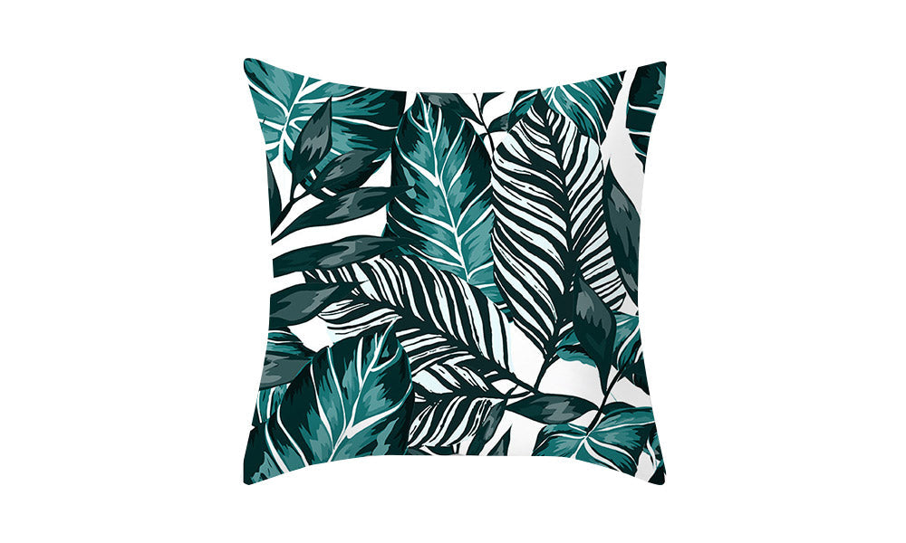8pcs Leaves Printed Pillowcase