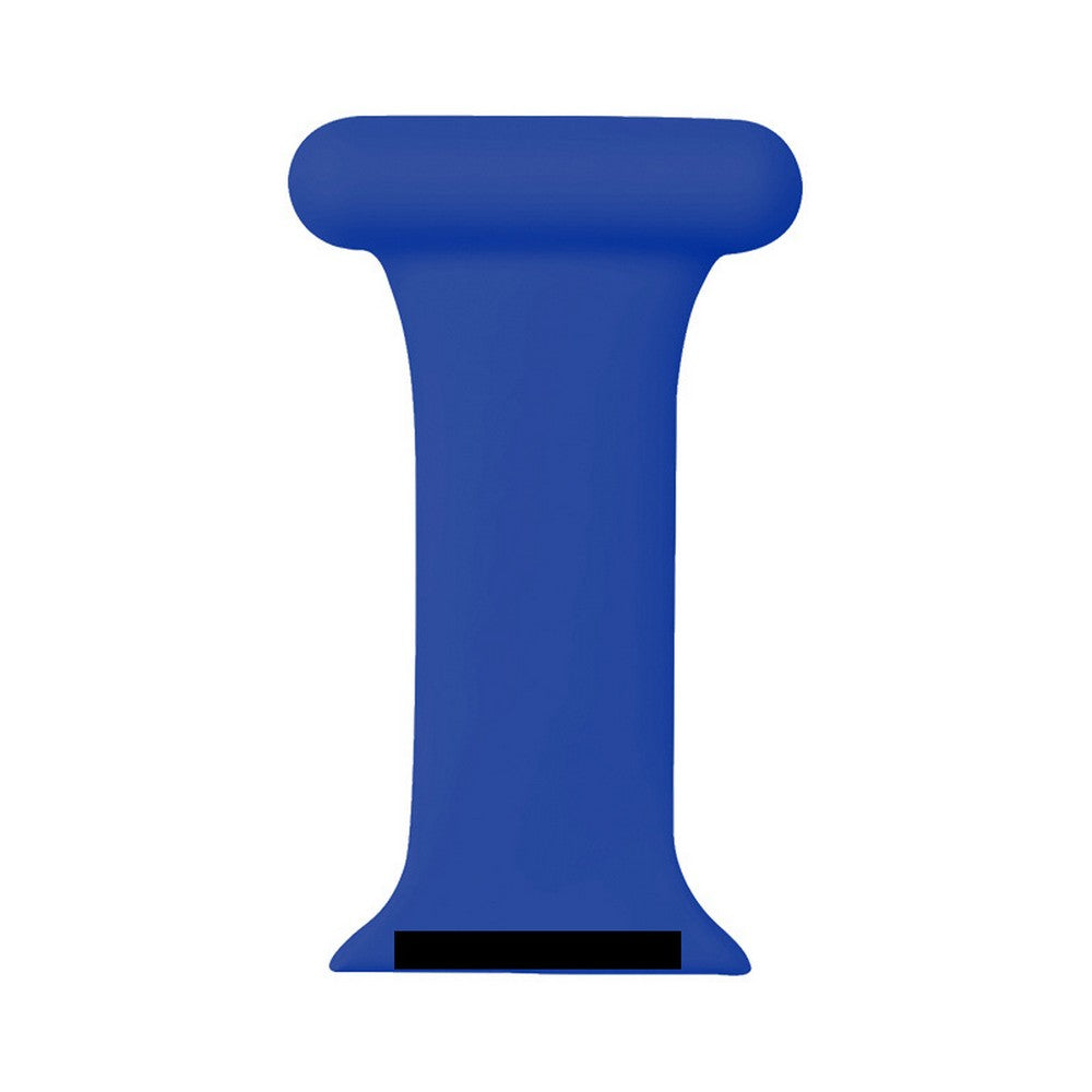 Silicone Replacement Watch Band Pin On Brooch Watch Band for Apple Watch 42mm 44mm Pink and Blue