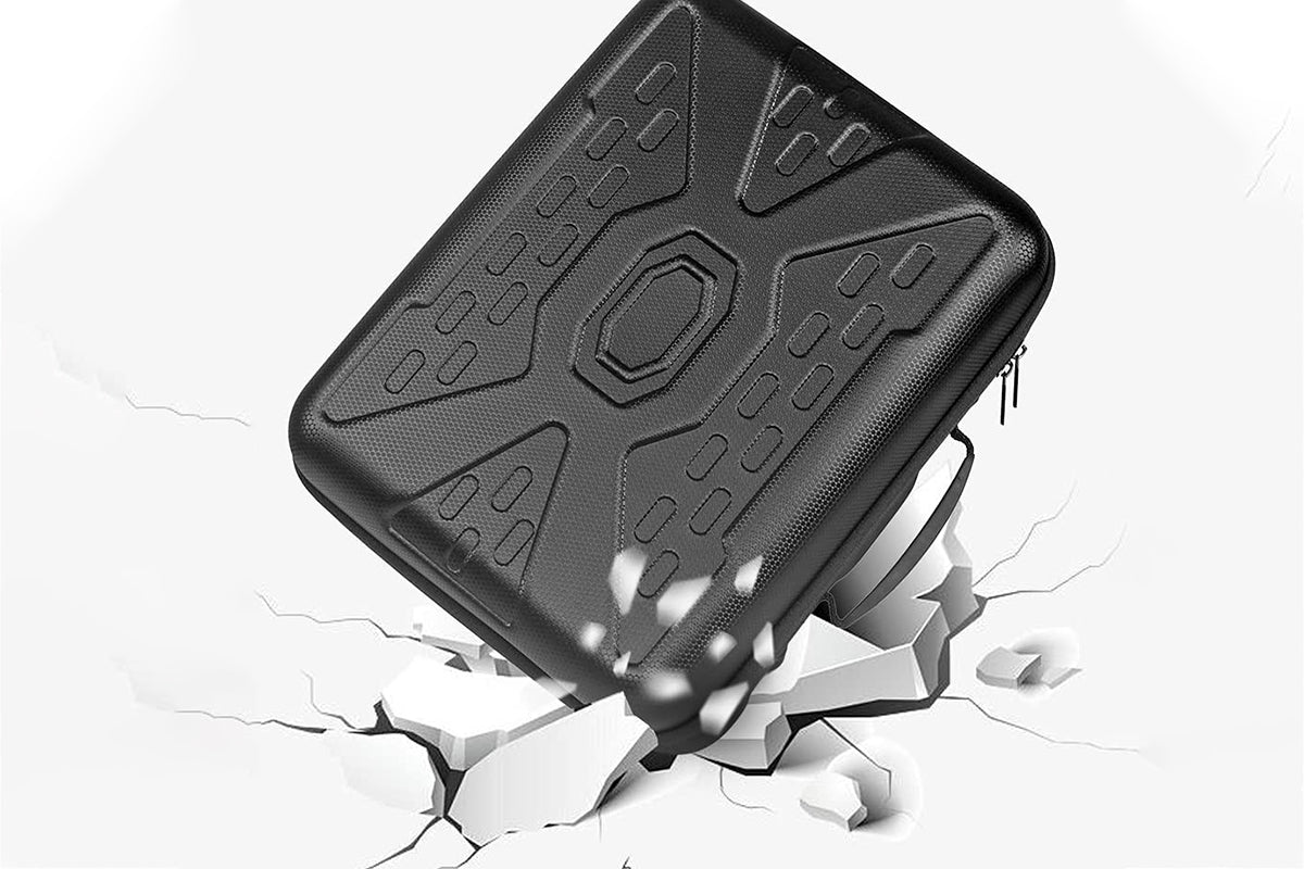 Travel Hard Carrying Case Compatible with Xbox Series S Game Console Travel Storage Bag for Wireless Controllers and Accessories