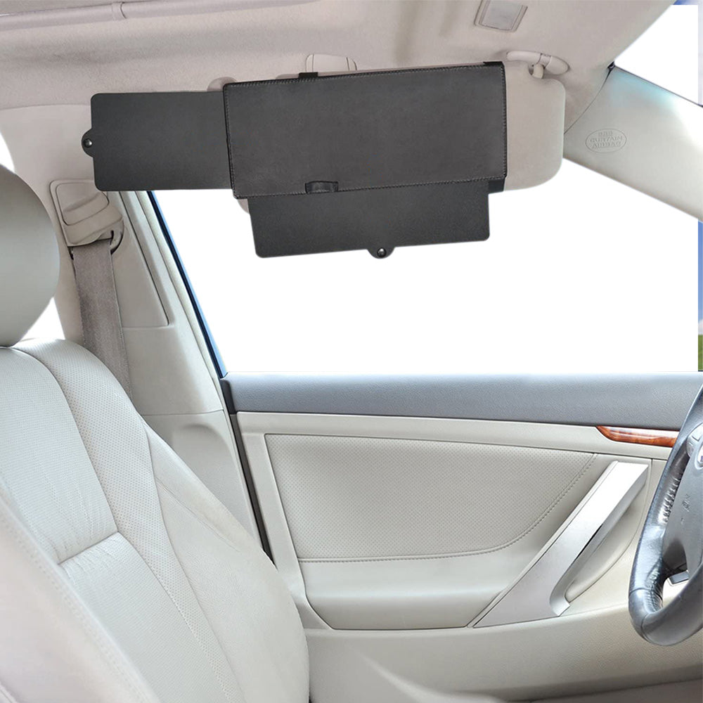 Car Sun Visor Shade Extender Shield Anti Glare Extension Driving Sun Blocker Universal Style
