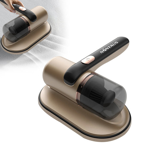 Wireless Handheld UV Dust Mite Remover Bed Vacuum Cleaner Gold