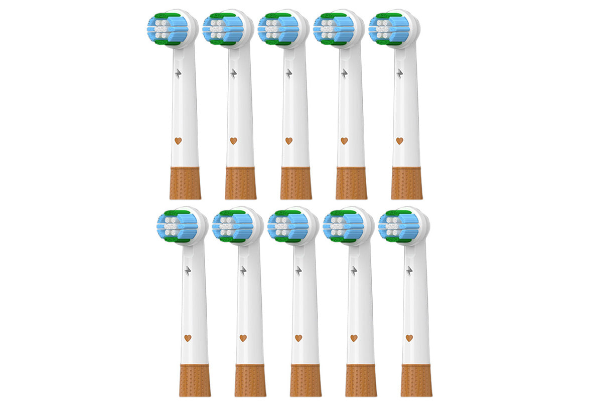 10Pcs Electric Toothbrush Replacement Brush Heads Refill for Oral B Braun