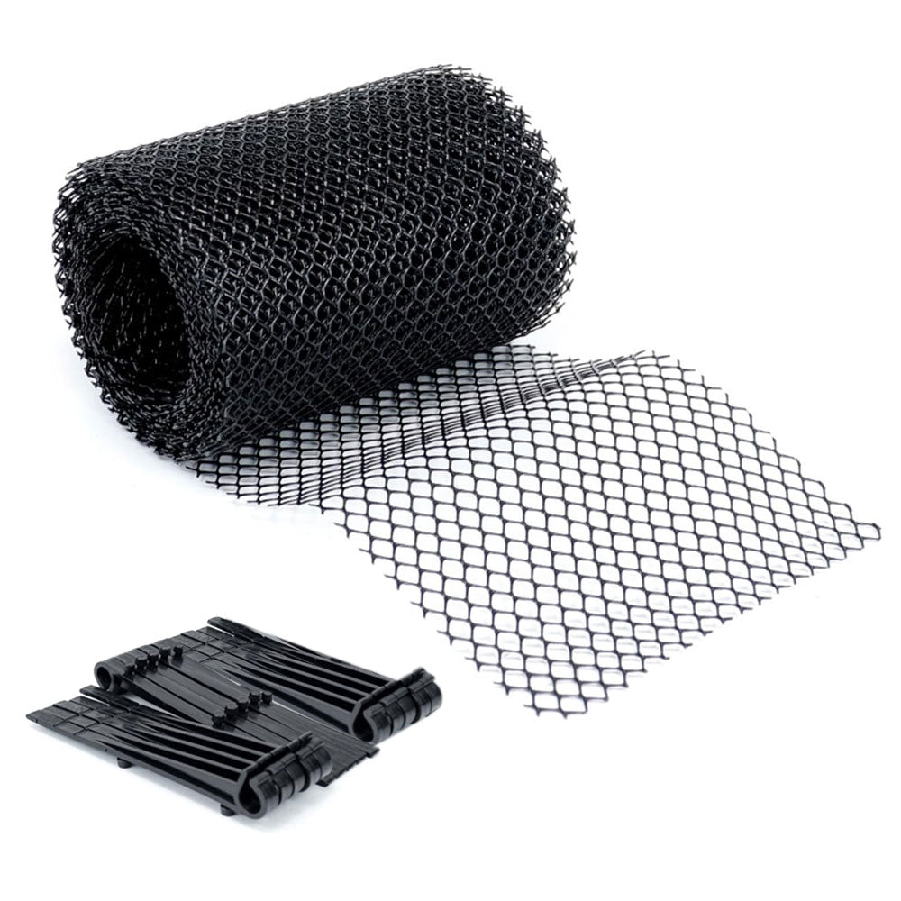 20M Gutter Guard Plastic Mesh Drain Cover Leaf Debris Interceptor