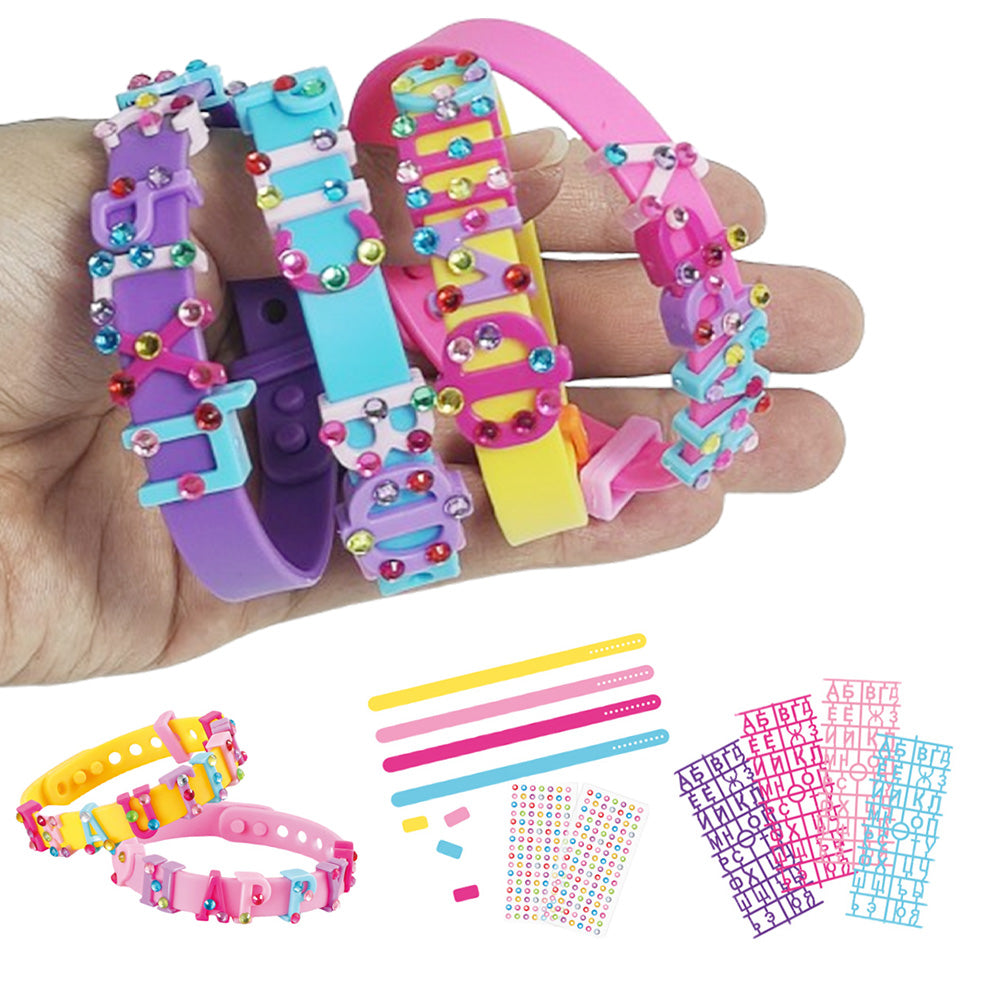 DIY Friendship Bracelet Kit �Cool Bracelet Maker with Charms and Stickers